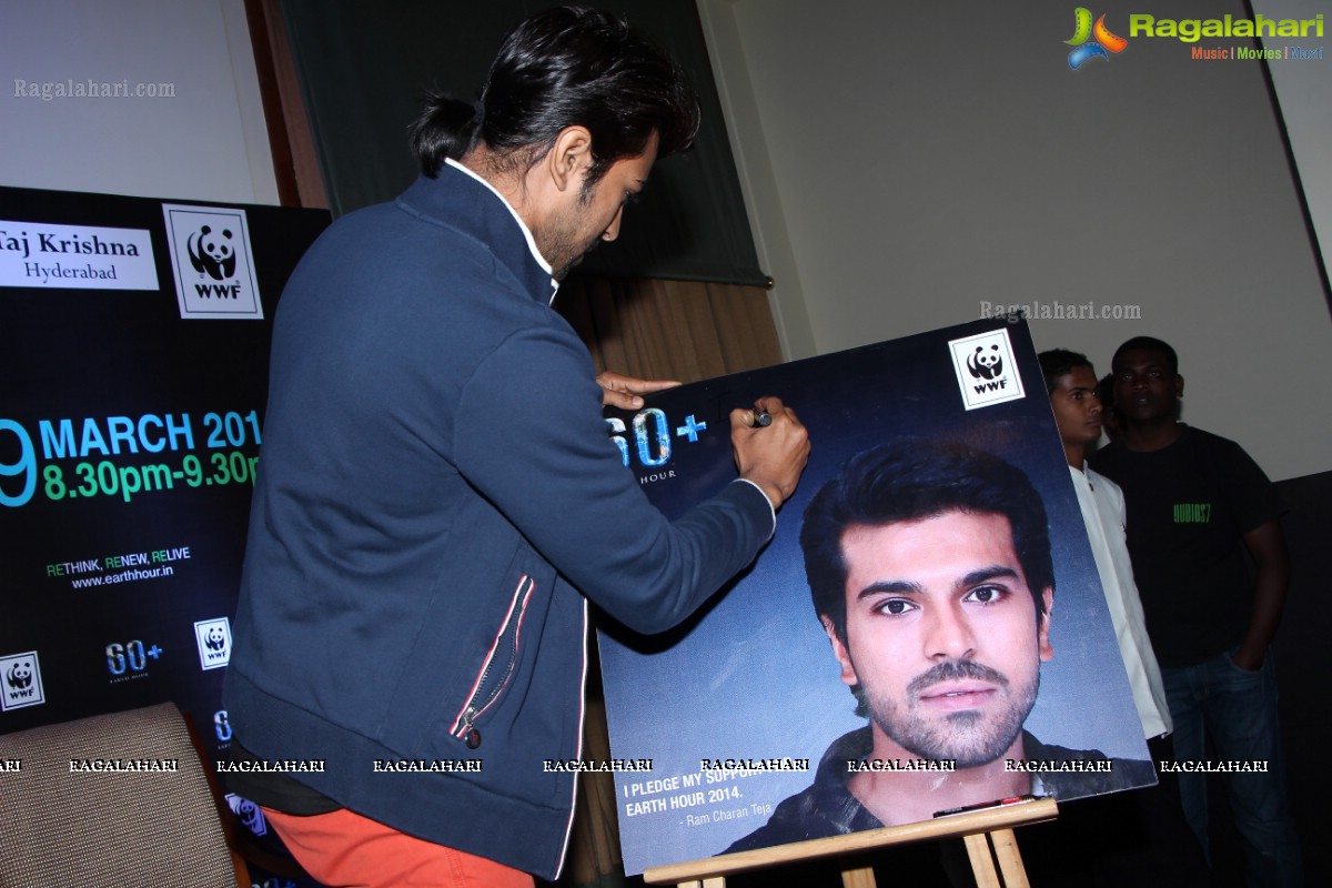 Ram Charan joins hands for Earth Hour 2014