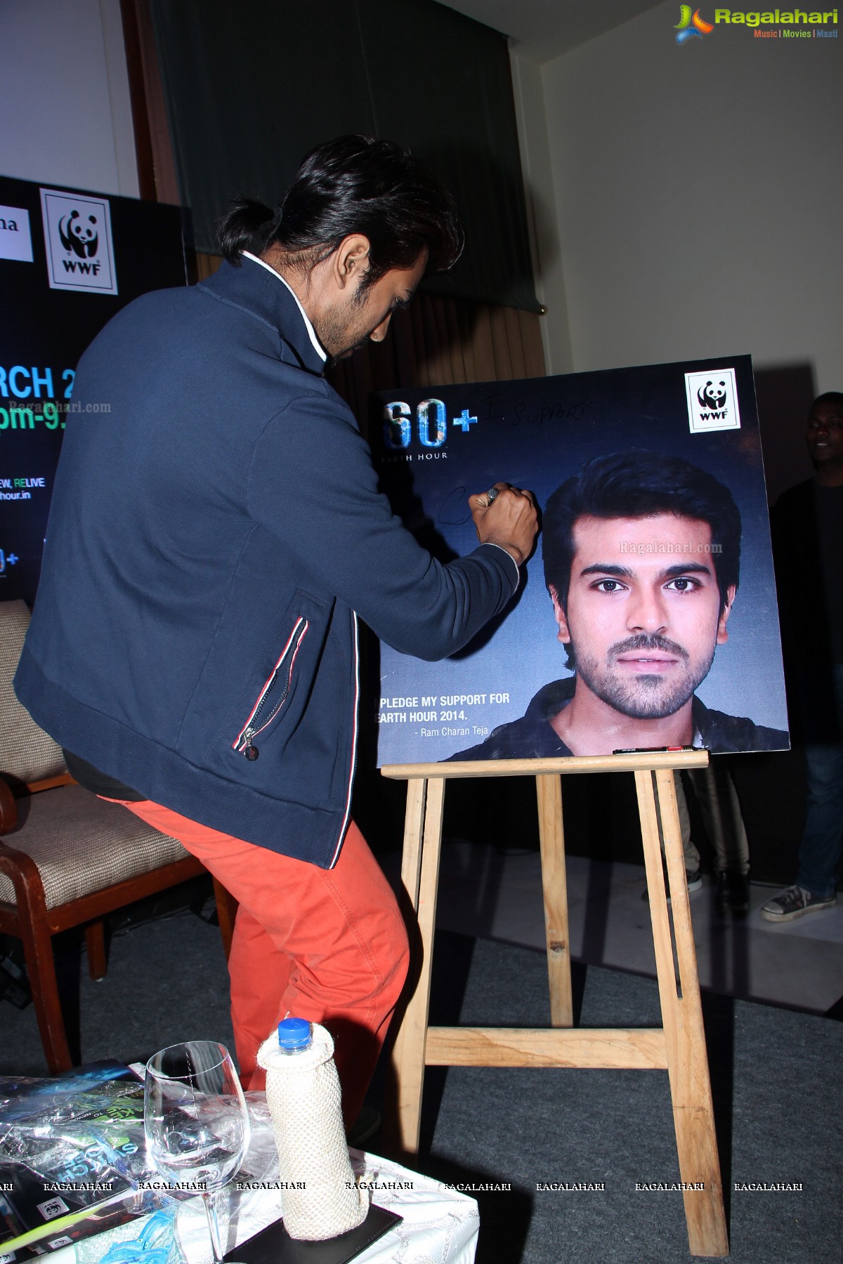 Ram Charan joins hands for Earth Hour 2014