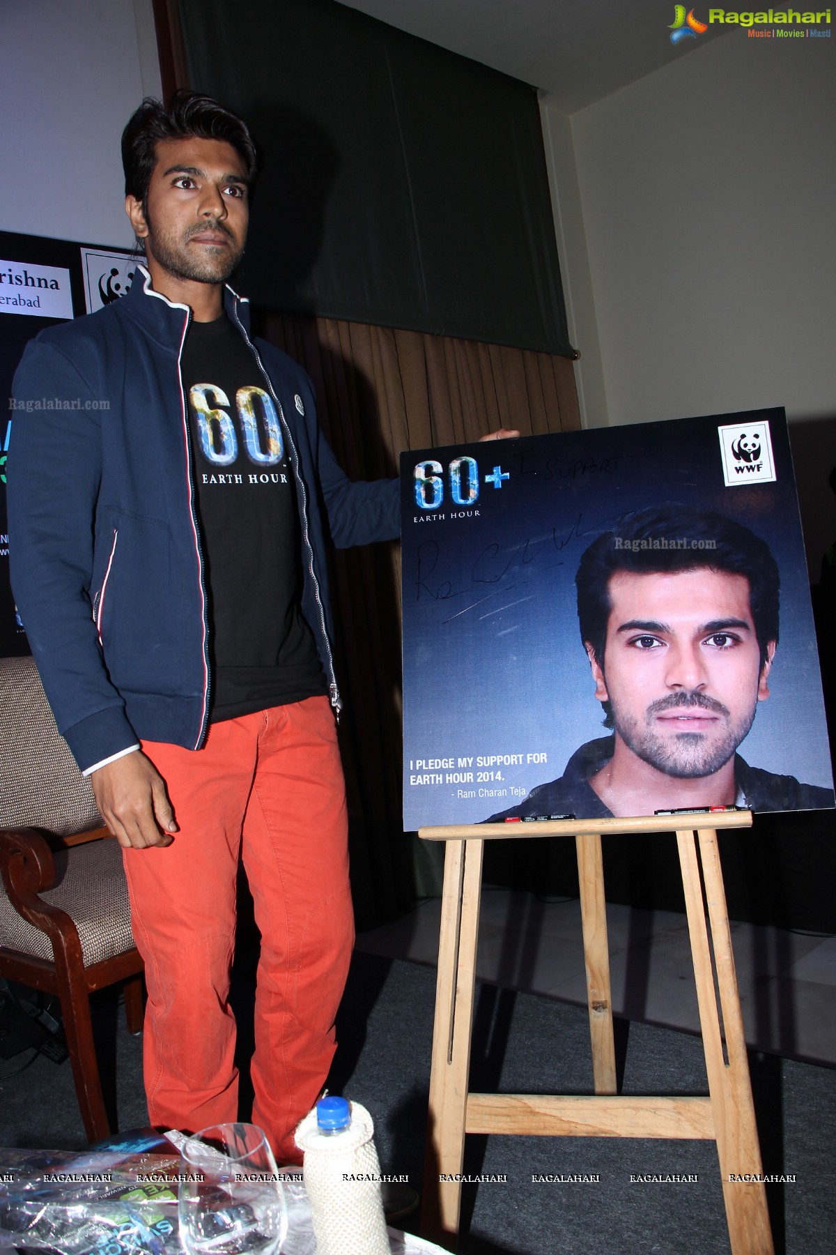 Ram Charan joins hands for Earth Hour 2014