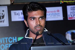 Ram Charan Earth Hour 2014