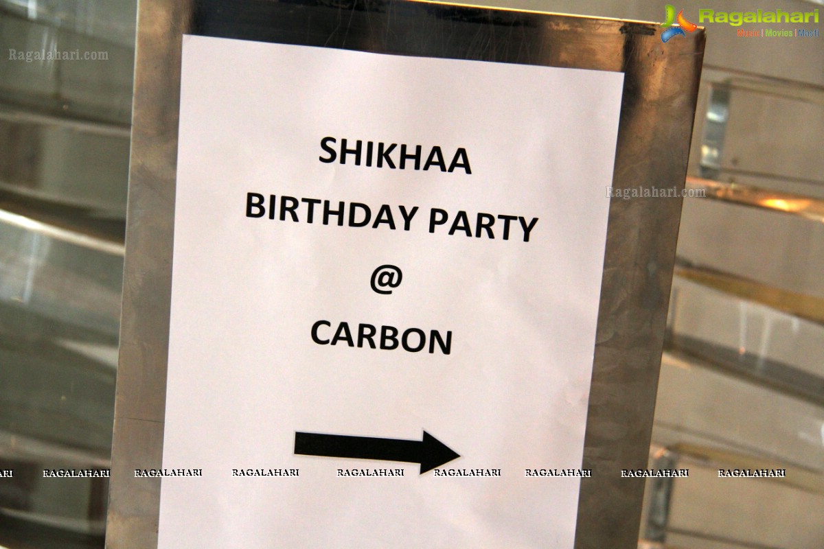 Shikhaa Birthday Party 2014 at Carbon