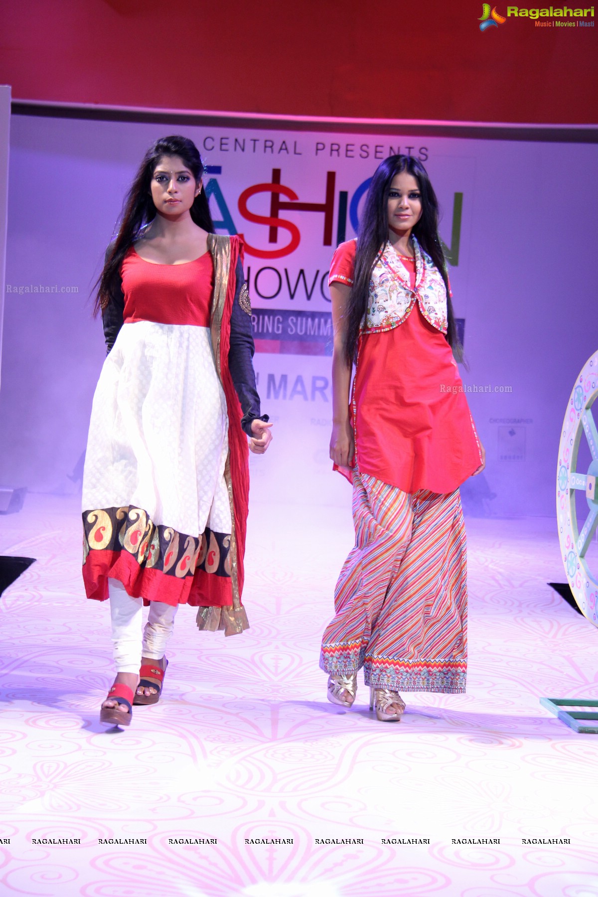 Hyderabad Central Spring-Summer'14 Collection Launch and Fashion Show