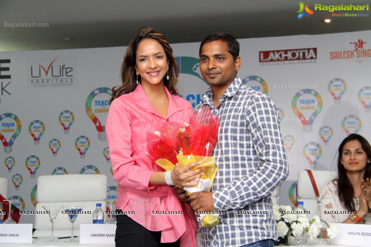 Lakshmi Manchu launches Teach For a Change (TFO)