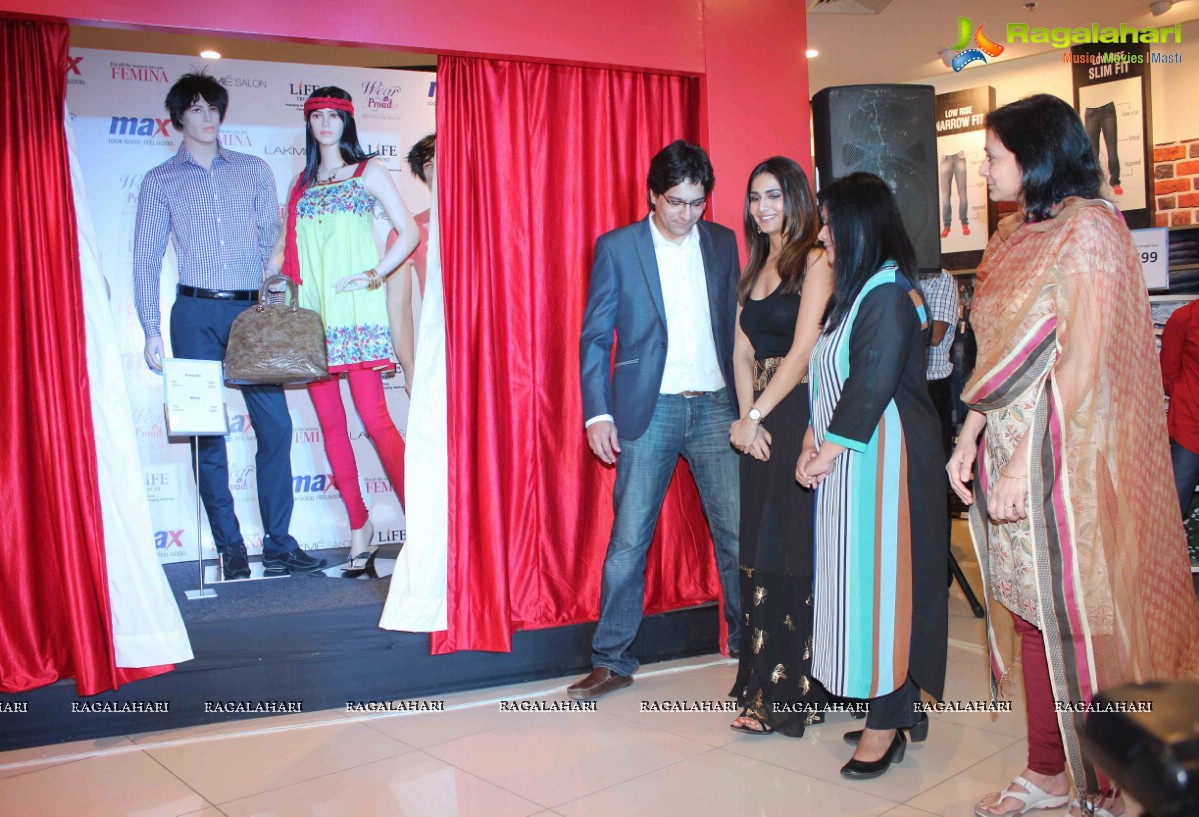 Vaani Kapoor launches Max Fashion Collection 2014, Mumbai