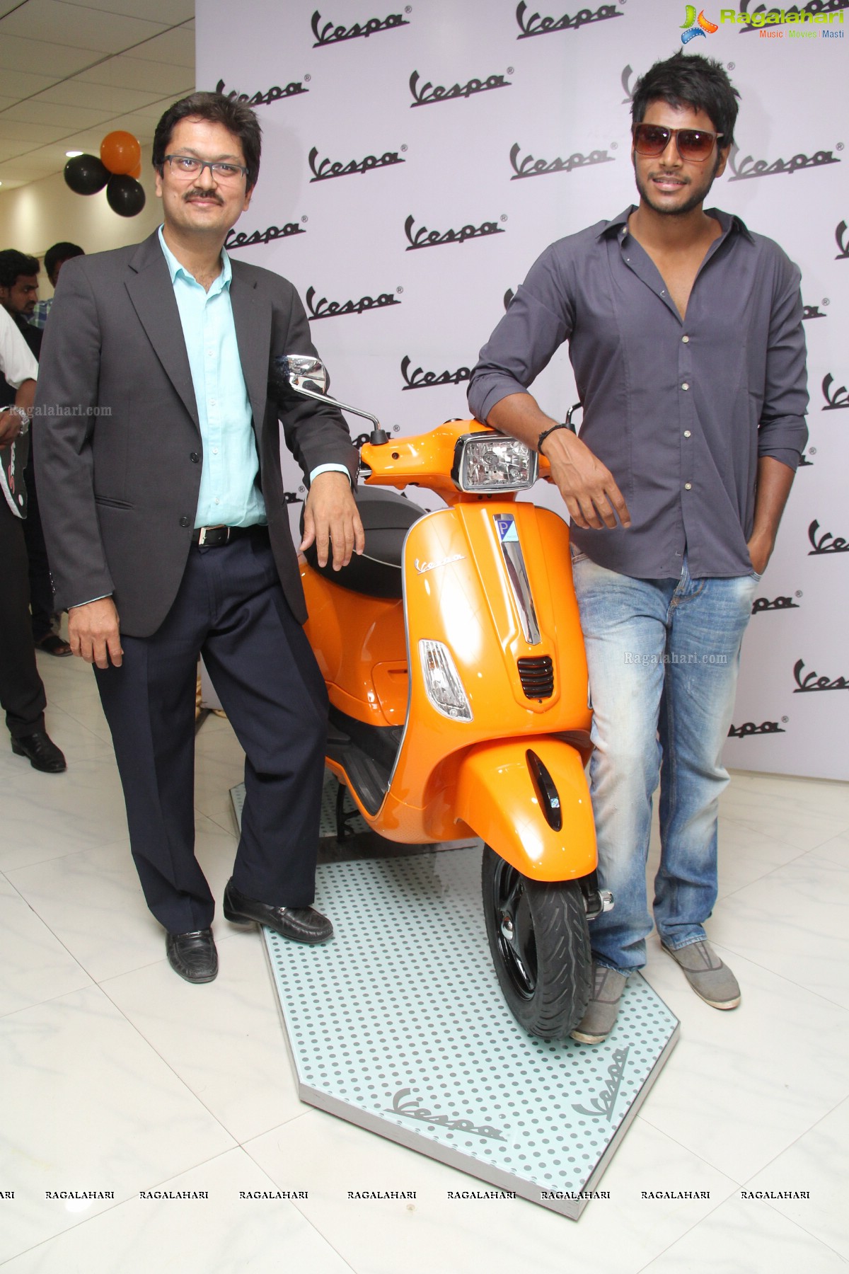 Sporty VESPA S unveiled at Shrey Automotive, Hyderabad