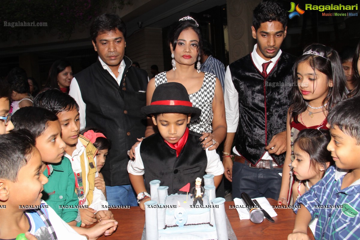 Prince Vidhan Birthday 2014 at Marriott Pool Side, Hyderabad