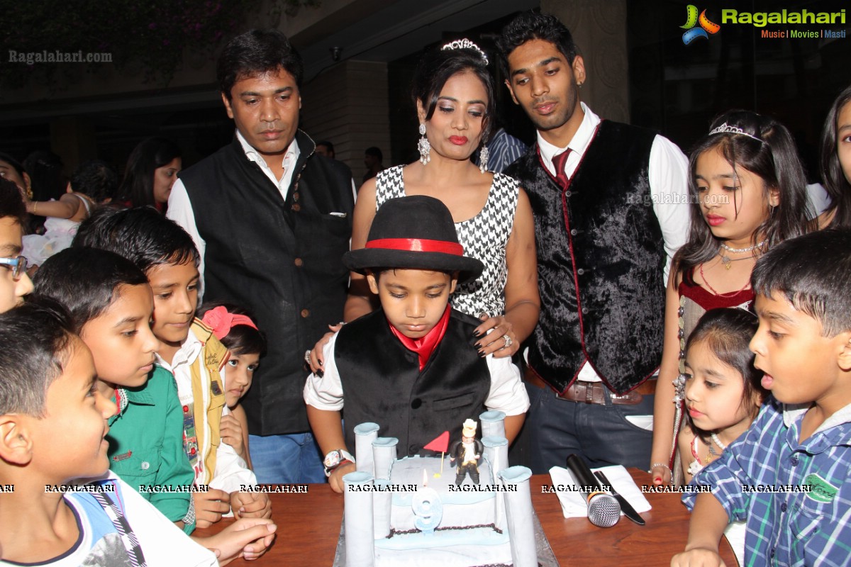 Prince Vidhan Birthday 2014 at Marriott Pool Side, Hyderabad