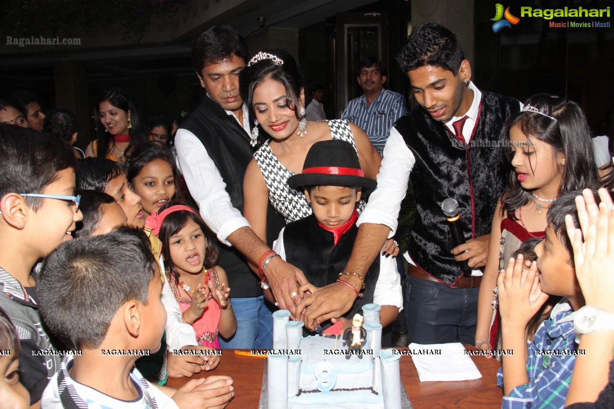 Prince Vidhan Birthday 2014 at Marriott Pool Side, Hyderabad