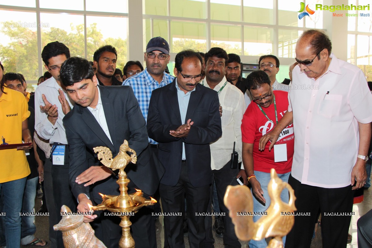 Dr. Ramanaidu inaugurates Photo Expo and Broadcast & Film Expo at JRC Convention Center, Hyderabad