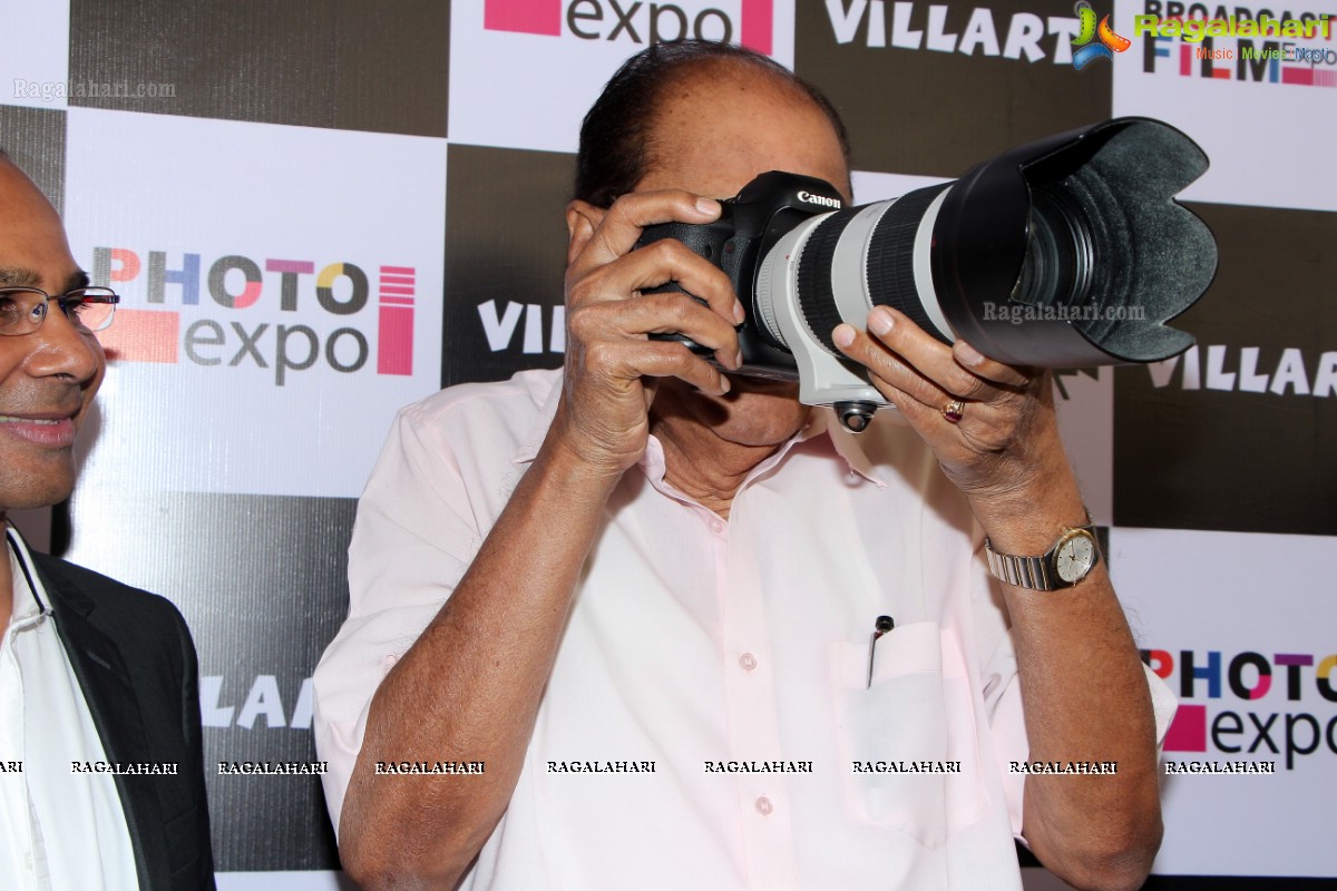 Dr. Ramanaidu inaugurates Photo Expo and Broadcast & Film Expo at JRC Convention Center, Hyderabad