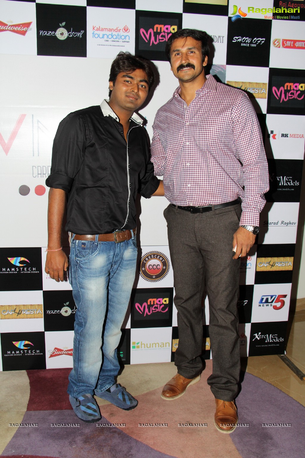 V Men Awareness Fashion Walk Logo Launch