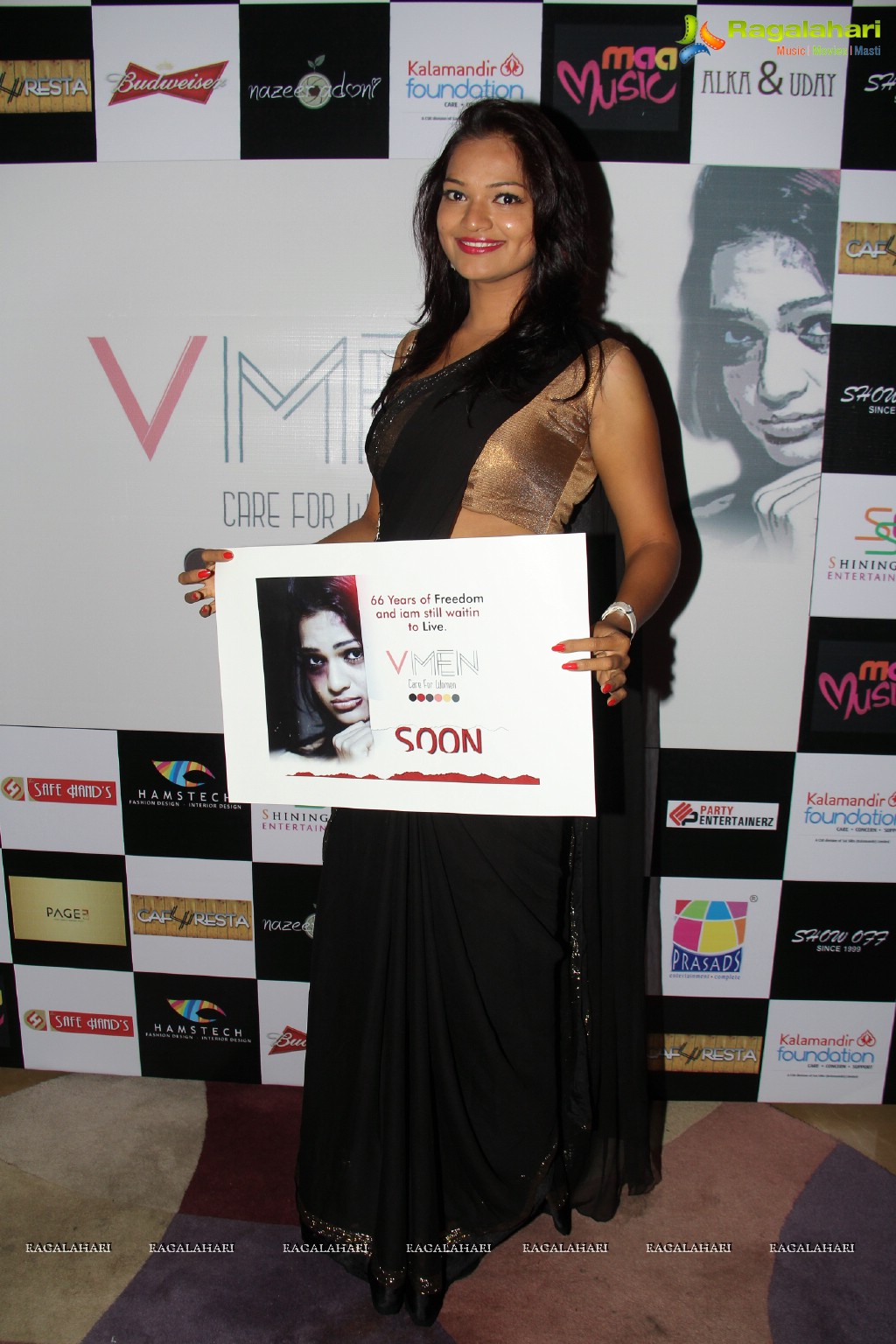 V Men Awareness Fashion Walk Logo Launch