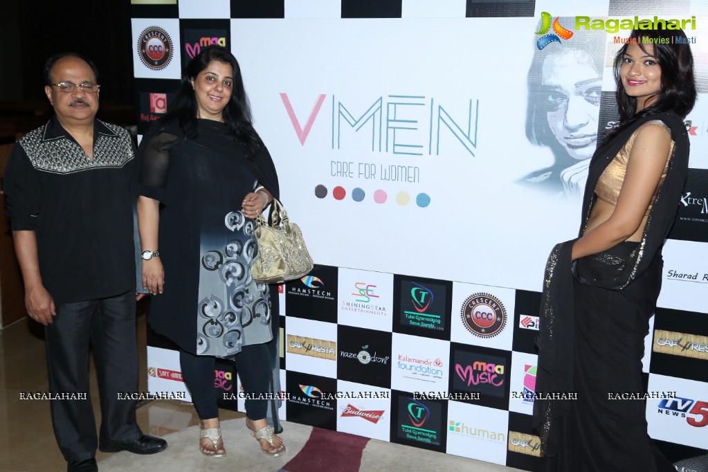 V Men Awareness Fashion Walk Logo Launch