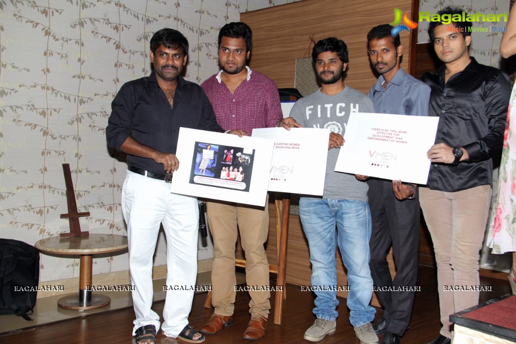 V Men Awareness Fashion Walk Logo Launch