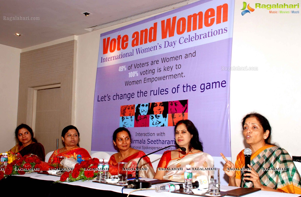 Vote & Women - Nirmala Sitharaman's Interactive Session
