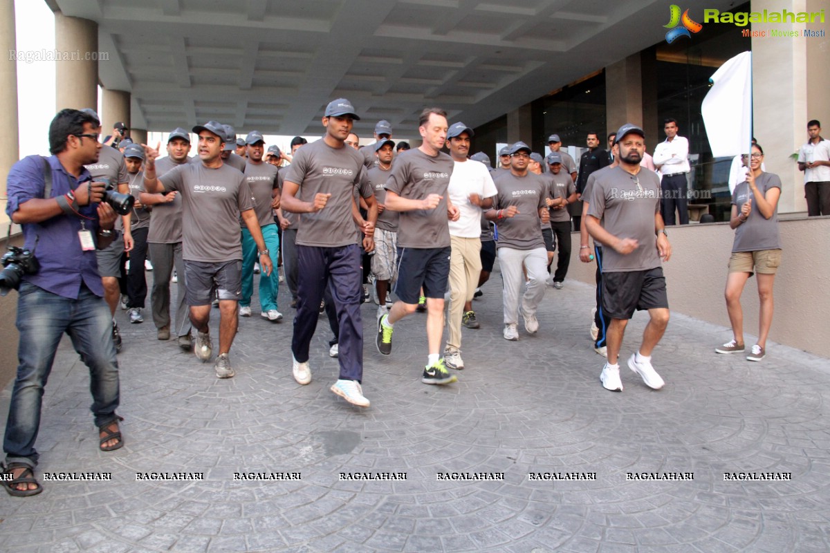 Wellness Run and Yoga at Westin, Hyderabad