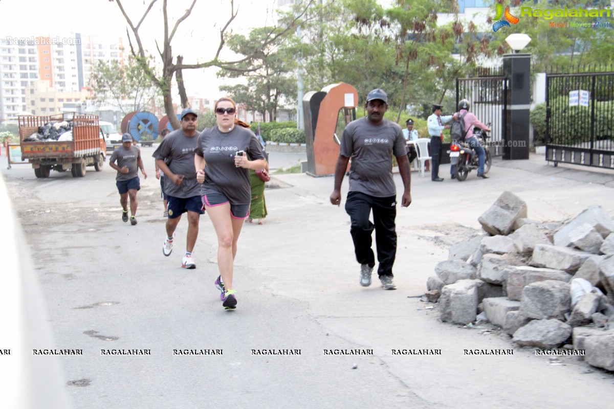 Wellness Run and Yoga at Westin, Hyderabad