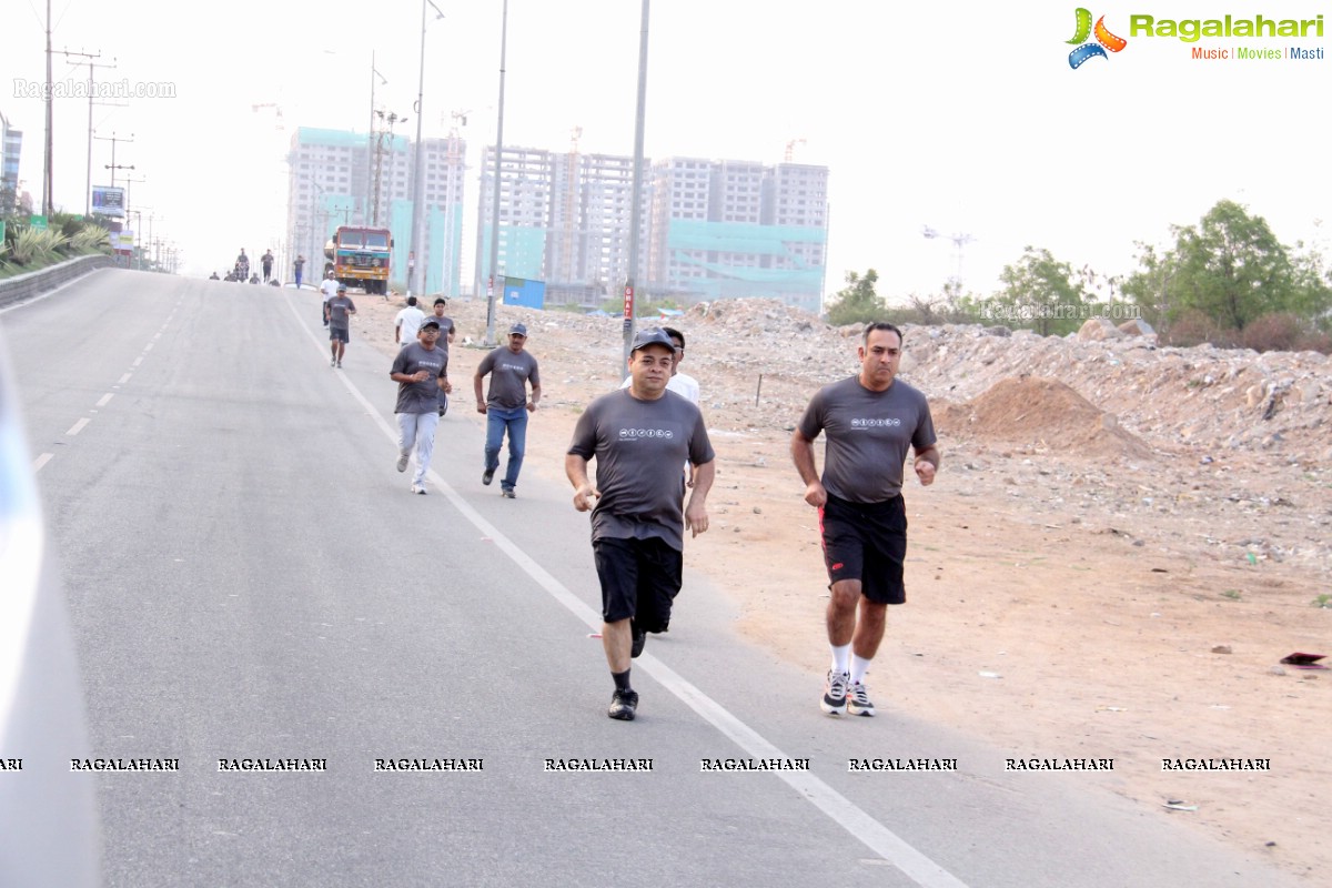 Wellness Run and Yoga at Westin, Hyderabad