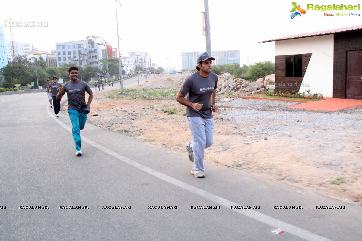 Wellness Run and Yoga at Westin, Hyderabad