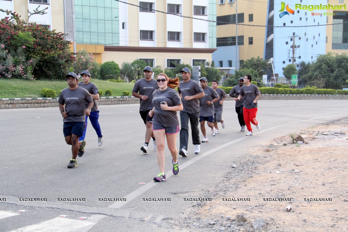 Wellness Run and Yoga at Westin, Hyderabad