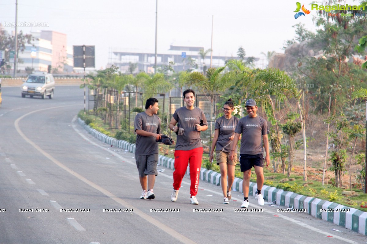 Wellness Run and Yoga at Westin, Hyderabad