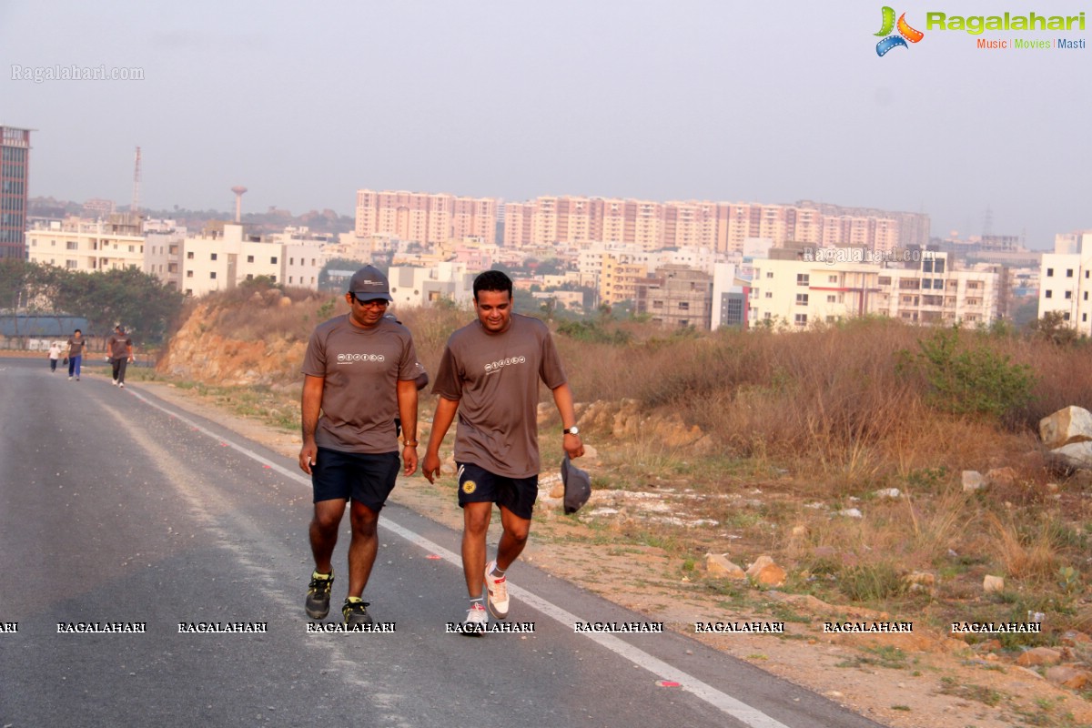 Wellness Run and Yoga at Westin, Hyderabad