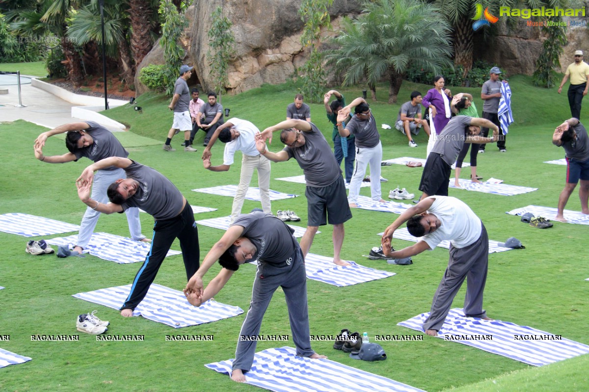 Wellness Run and Yoga at Westin, Hyderabad