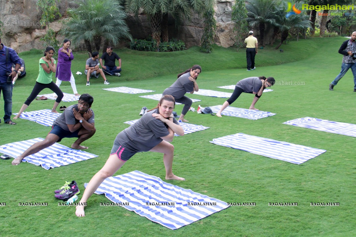 Wellness Run and Yoga at Westin, Hyderabad