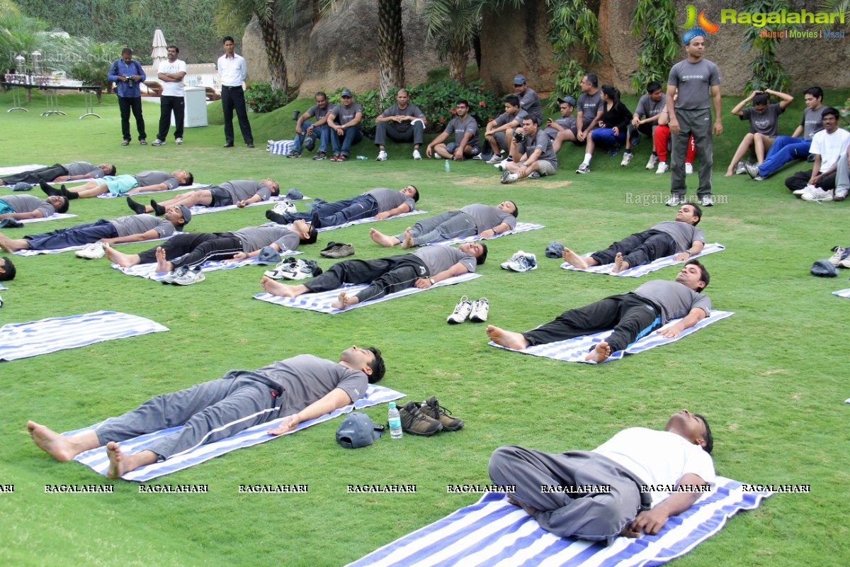 Wellness Run and Yoga at Westin, Hyderabad