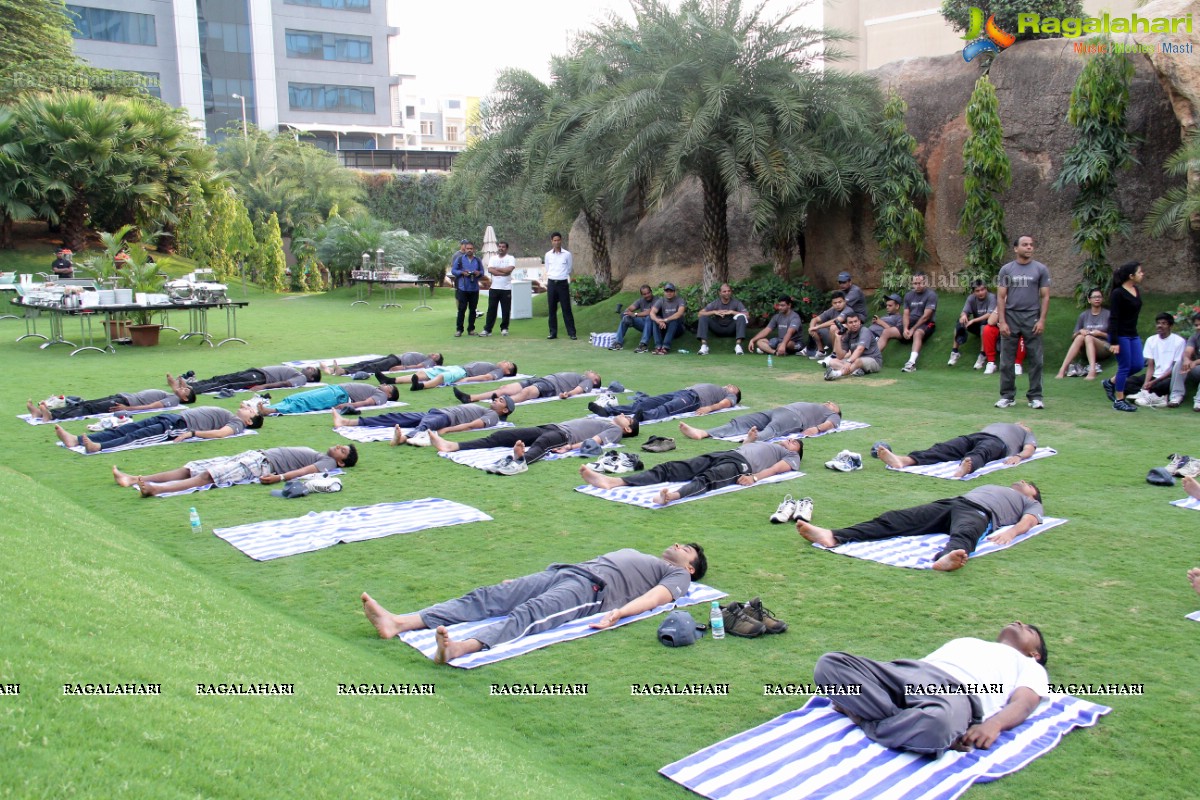 Wellness Run and Yoga at Westin, Hyderabad