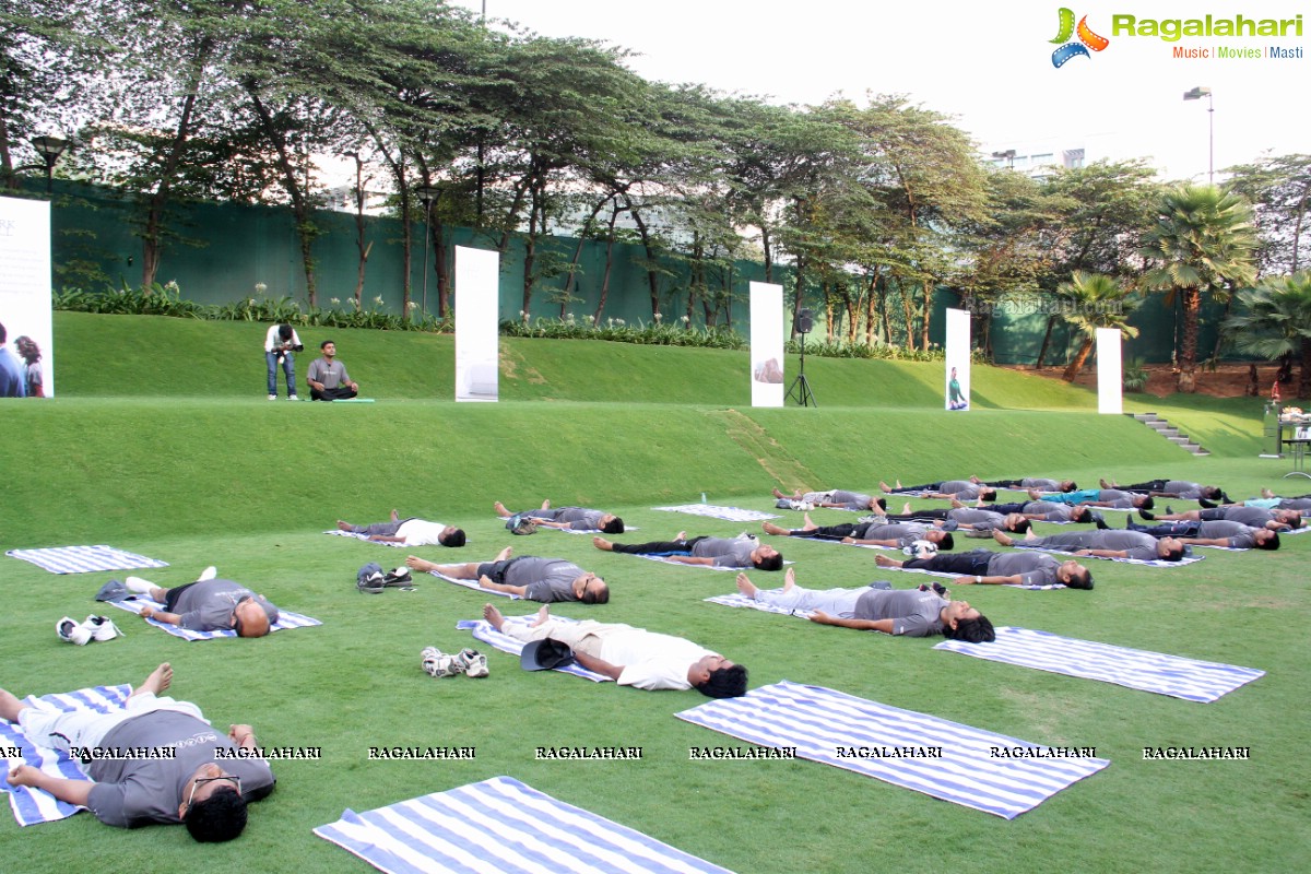 Wellness Run and Yoga at Westin, Hyderabad