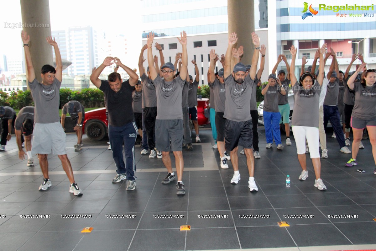 Wellness Run and Yoga at Westin, Hyderabad