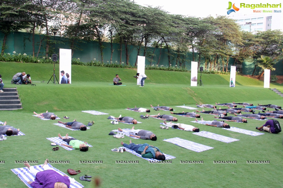 Wellness Run and Yoga at Westin, Hyderabad