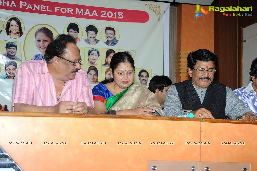 Press Meet - Jayasudha Panel for MAA 2015