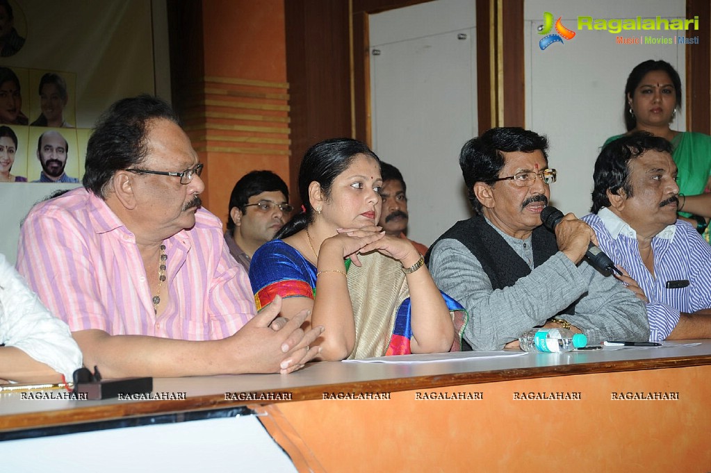 Press Meet - Jayasudha Panel for MAA 2015