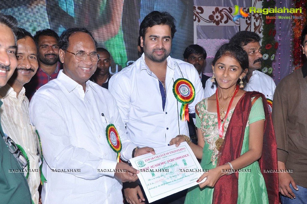 Nara Rohit at Eswar College Of Engineering 7th Anniversary Celebrations