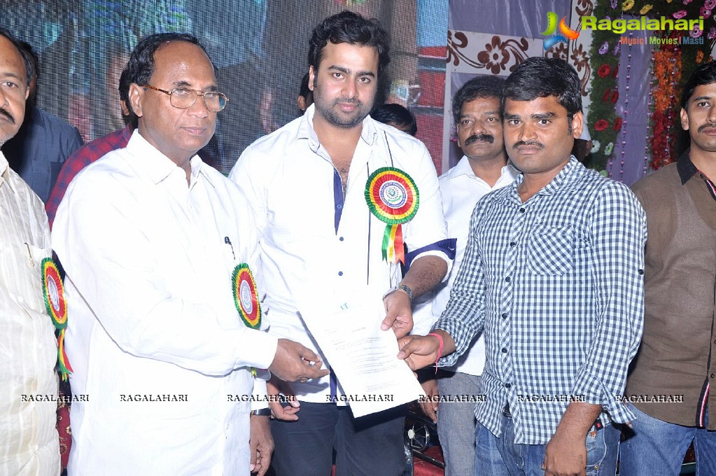 Nara Rohit at Eswar College Of Engineering 7th Anniversary Celebrations