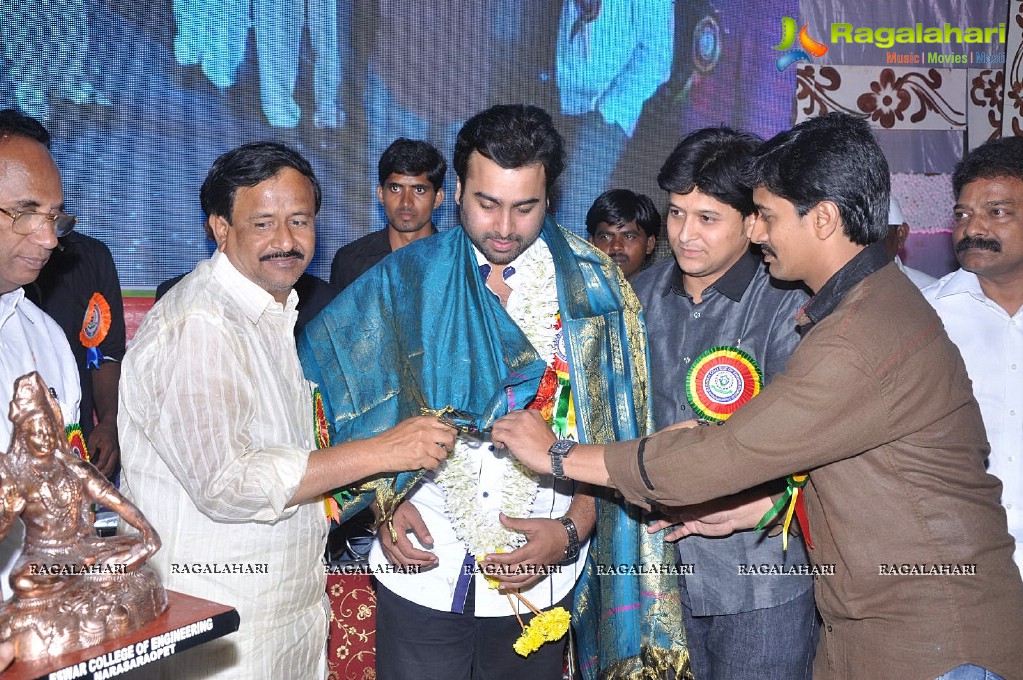 Nara Rohit at Eswar College Of Engineering 7th Anniversary Celebrations