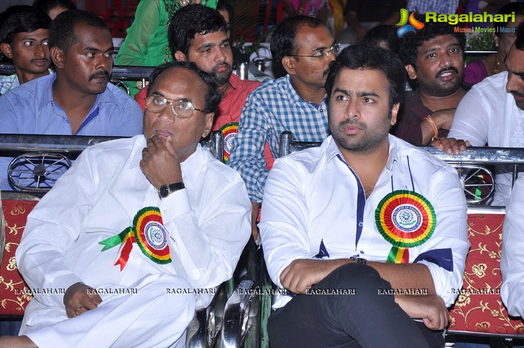 Nara Rohit at Eswar College Of Engineering 7th Anniversary Celebrations