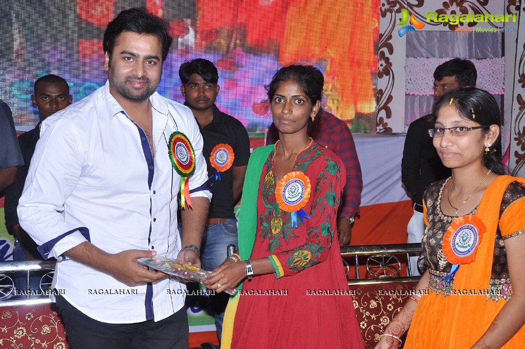 Nara Rohit at Eswar College Of Engineering 7th Anniversary Celebrations