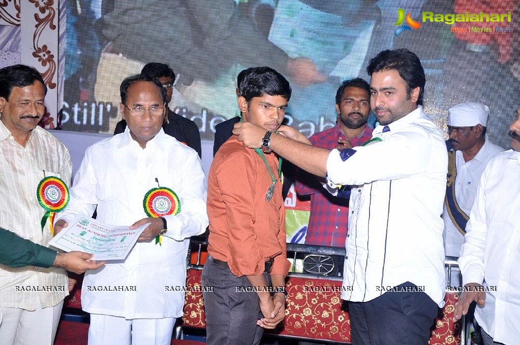 Nara Rohit at Eswar College Of Engineering 7th Anniversary Celebrations