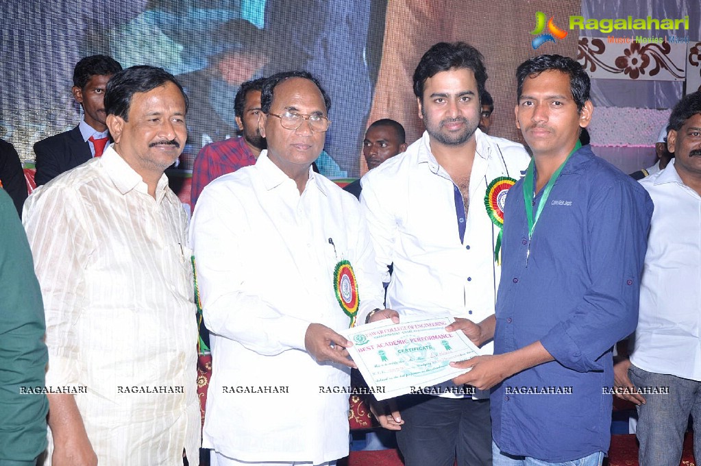 Nara Rohit at Eswar College Of Engineering 7th Anniversary Celebrations