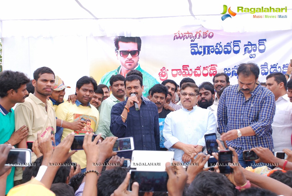 Ram Charan Birthday Celebrations