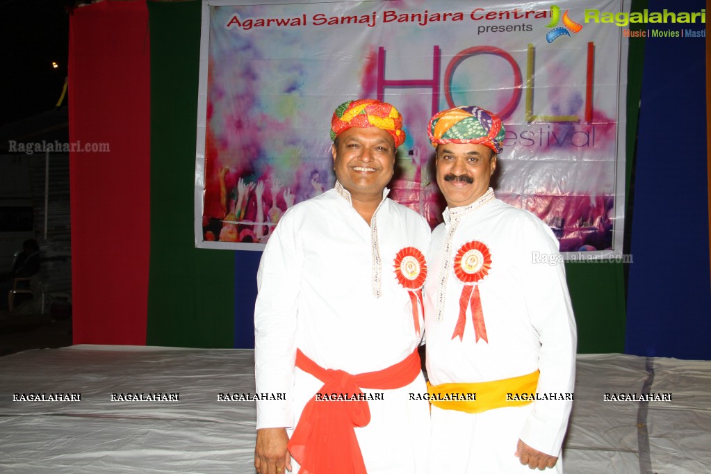 Agarwal Samaj Banjara Central Holi Festival 2015, Hyderabad