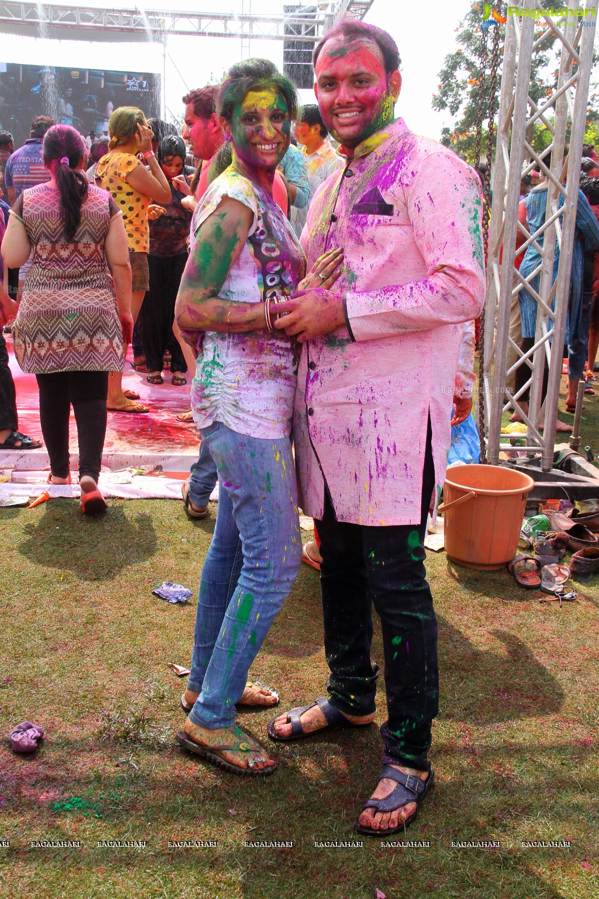 Bang Bang Holi Fest 2015 at Novotel, Hyderabad