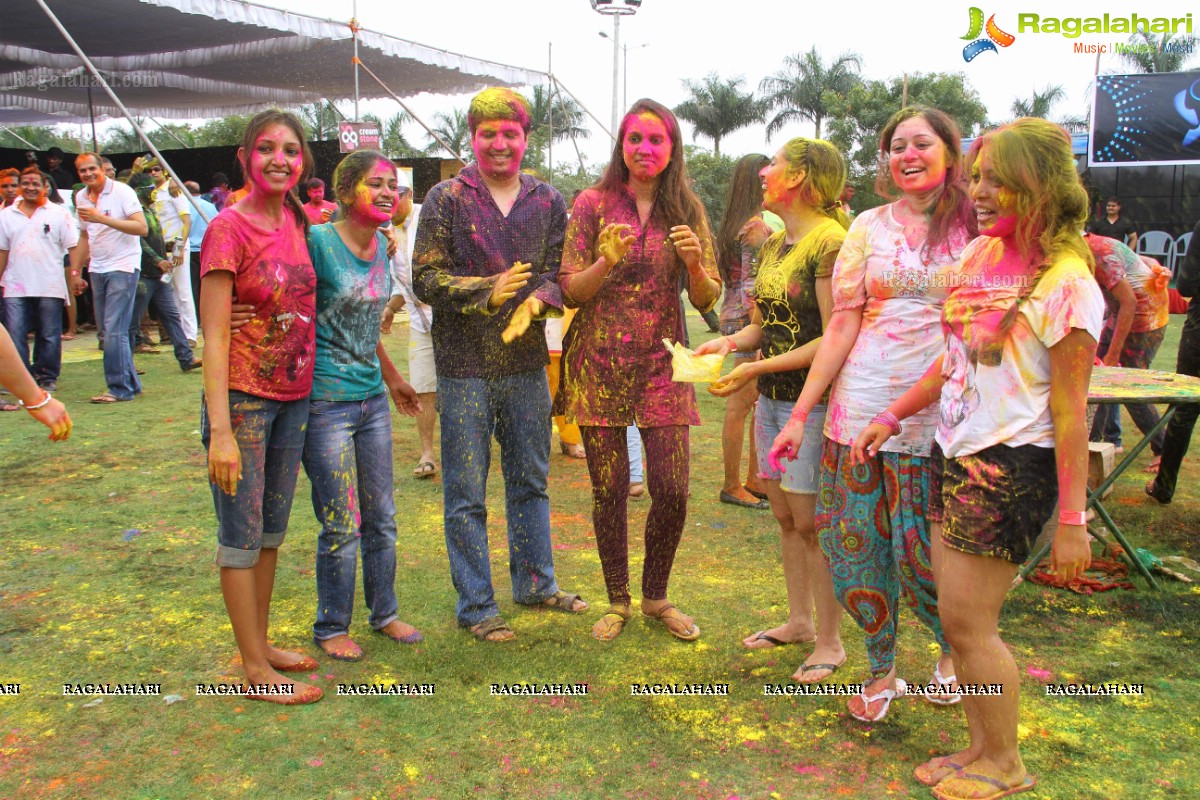 Bang Bang Holi Fest 2015 at Novotel, Hyderabad