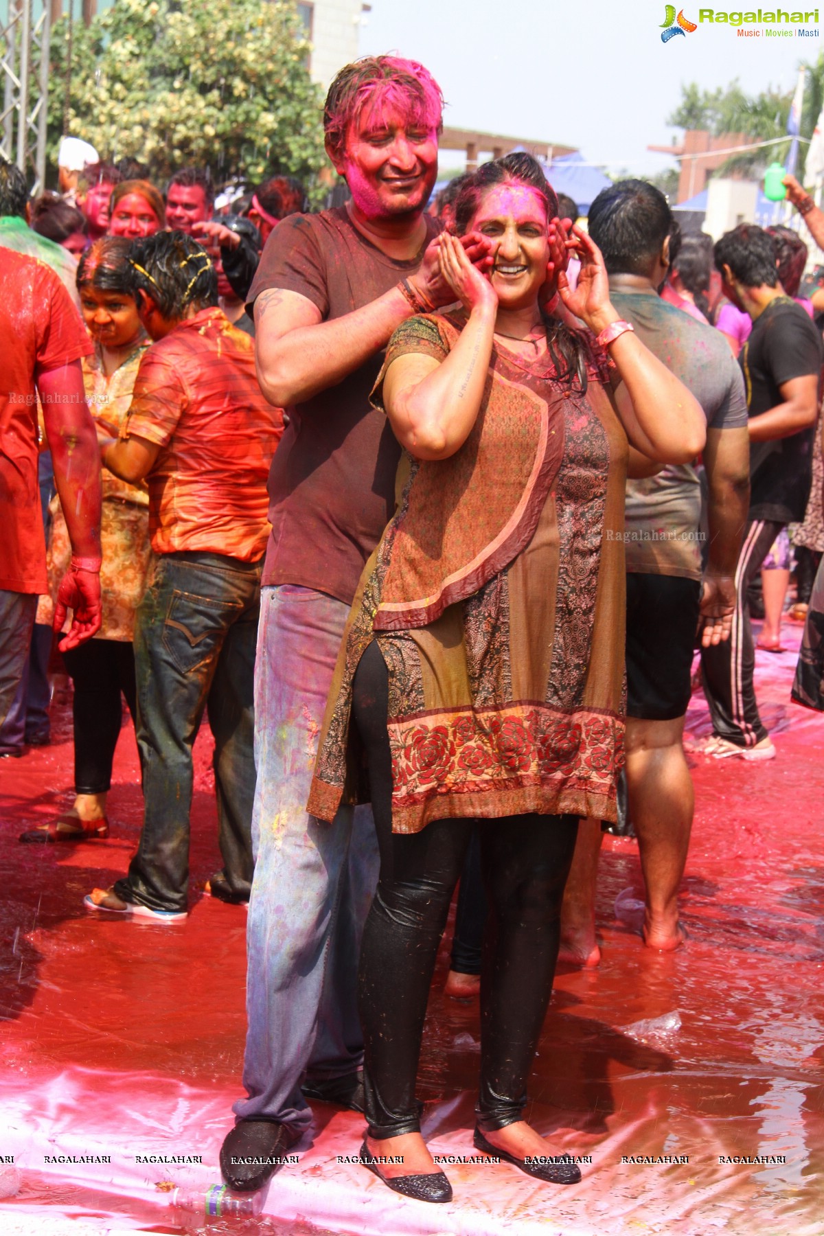 Bang Bang Holi Fest 2015 at Novotel, Hyderabad