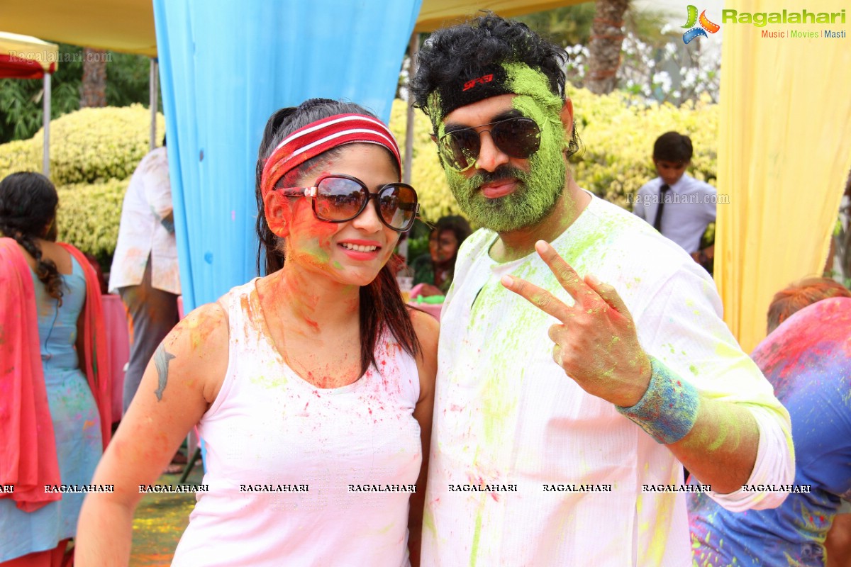 Bang Bang Holi Fest 2015 at Novotel, Hyderabad