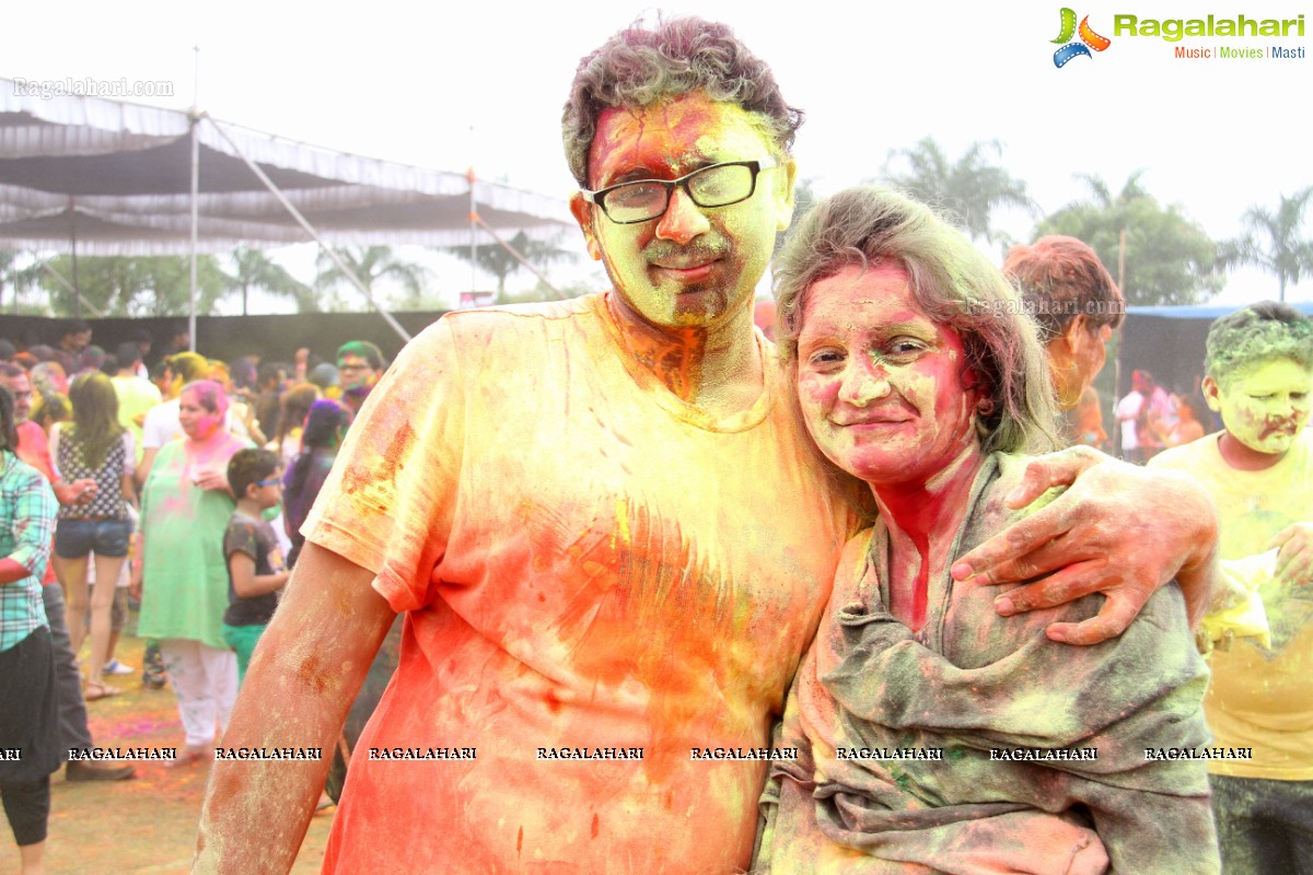 Bang Bang Holi Fest 2015 at Novotel, Hyderabad