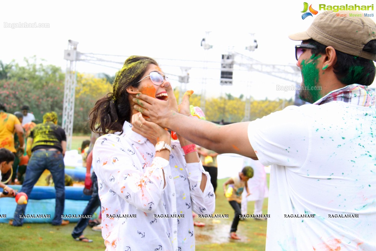 Bang Bang Holi Fest 2015 at Novotel, Hyderabad